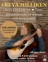 Freya Milliken EP Release 