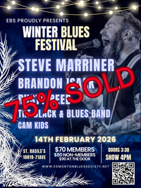 Non-Member Tix:  8th Annual Winter Blues Festival & 20th Anniversary