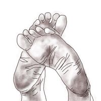 Connecting Through Feet by Anita Bueno