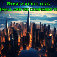How small are we compared to God by Roseviafire.org
