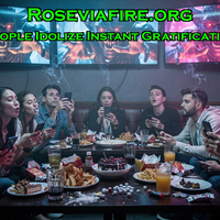(#1,201) - People Idolize Instant Gratification by Roseviafire.org