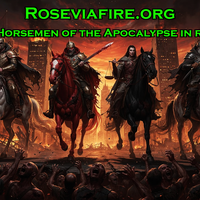 (#1,004) - The Four Horsemen of the Apocalypse in revelation by Roseviafire.org