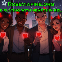 (#903) - People are playing with hearts in relationships by Roseviafire.org