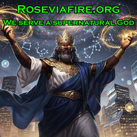 (#1) - We serve a supernatural God by Roseviafire.org
