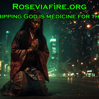 (#2) - Worshipping God is medicine for the soul by Roseviafire.org