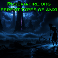 (#1) - Different types of anxiety by Roseviafire.org