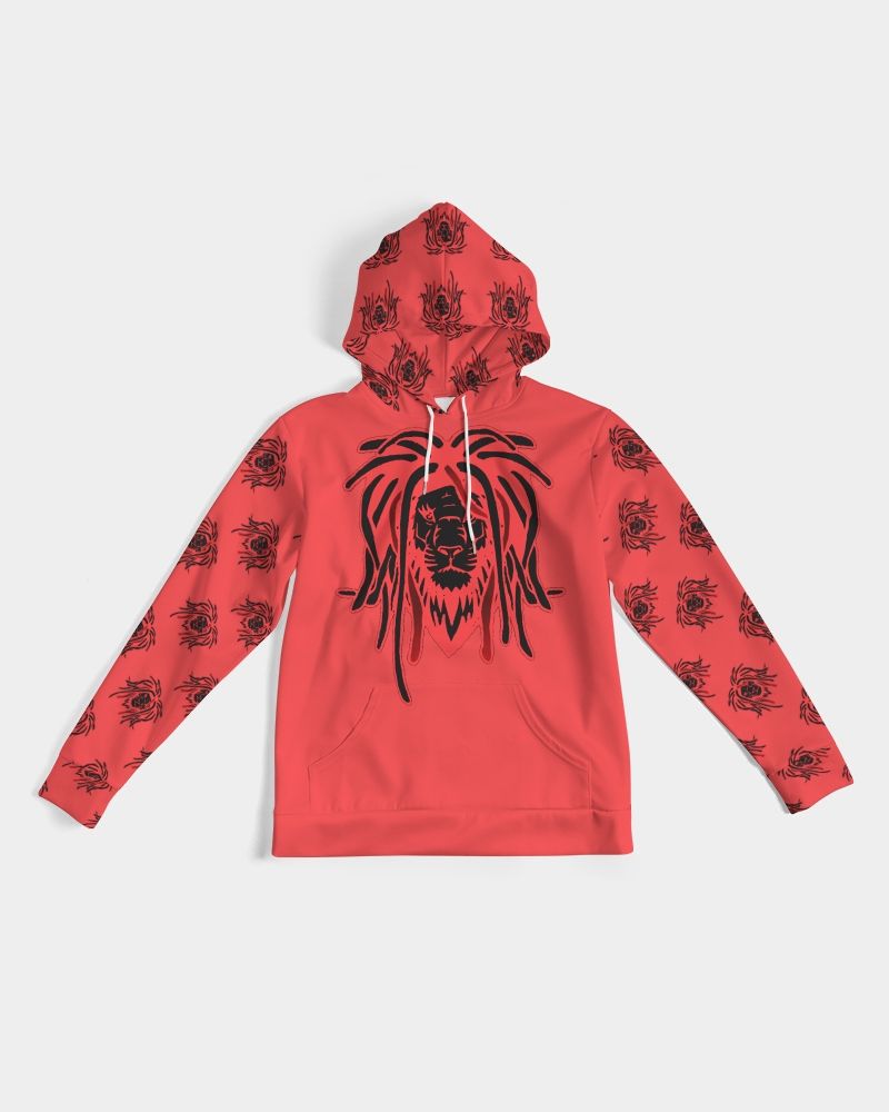 Red on Red Lion Hoodie