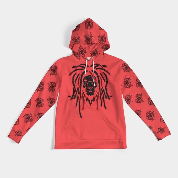 Red on Red Lion Hoodie