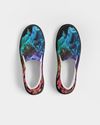 Mens \ Womens Colored Smoke Canvas Slides 