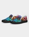 Mens \ Womens Colored Smoke Canvas Slides 