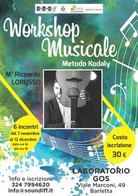 Riccardo Lorusso in Workshop Metodologia Kodaly