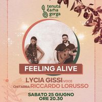 Riccardo Lorusso with Feeling Alive Duo - Lycia Gissi on voice