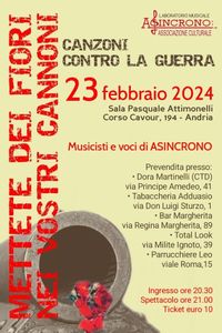 Riccardo Lorusso - Canzoni contro la guerra 