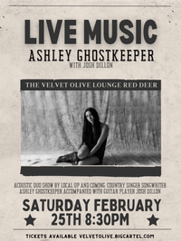 Ashley Ghostkeeper at The Velvet Olive