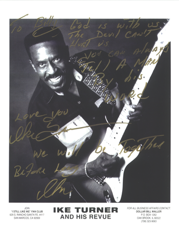 Ike Turner Promo to Singer, Billy Rogers 1994
