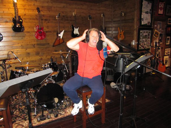 Billy Rogers Studio Writing and Recording "Firehouse Subs" Rock Jingle - April 2011
