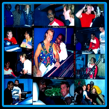 "Ike Turner & Billy Rogers - I'm Blue" Song Remake CD Back Cover - 1994
