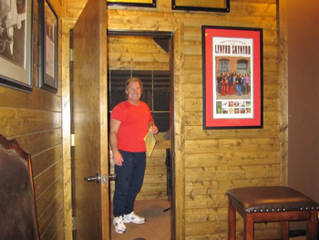 Billy Rogers in studio writing "Firehouse Subs" Rock Jingle - 2010
