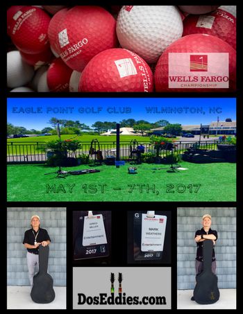 Wells Fargo Championship 2017 (DosEddies.com) #wellsfargochampionship #titoshandmade #pga #acousticduo #liveentertainment
