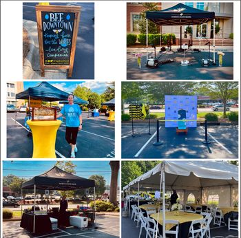 Corporate Event in Raleigh, NC #northstatebank #beedowntown #cateringworks #doseddies

