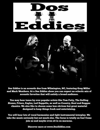 About Us Poster - www.DosEddies.com
