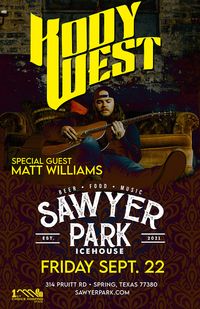 Sawyer Park Ice House with Kody West