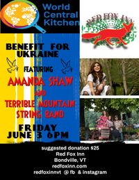 Ida Mae Specker at The Red Fox Inn - Benefit for Ukraine, Supporting fiddler Amanda Shaw
