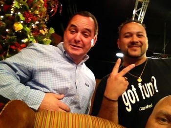 Kenny & Phillip in Agusta GA for the Christmas Show
