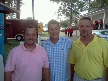 Kenny and Lynn with Joseph Habedank in Benson, NC
