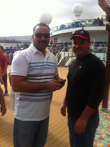 Me & KD ready to set sail
