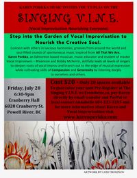 The Singing V.I.N.E. (Vocal Improvisation Nourishing Everyone)