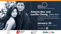 Lucille Chung and Alessio Bax, piano duo