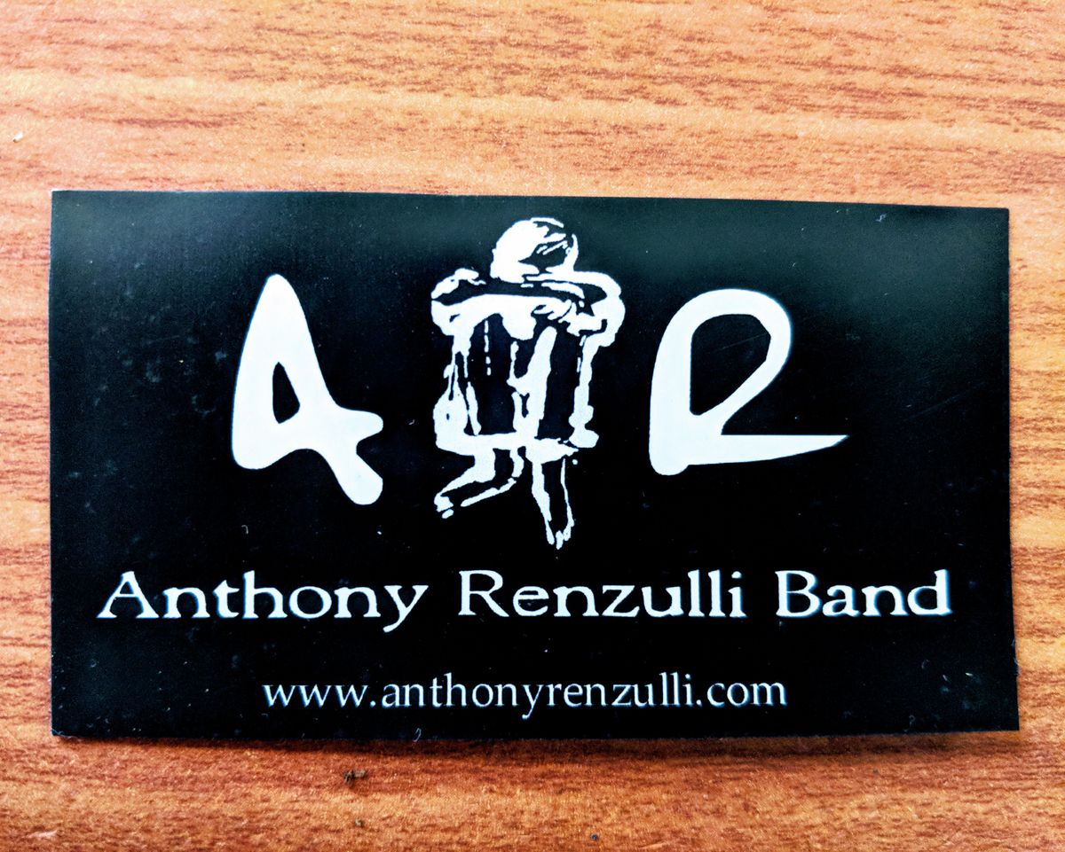 Refrigerator Magnet from the first shows. Circa 2002
