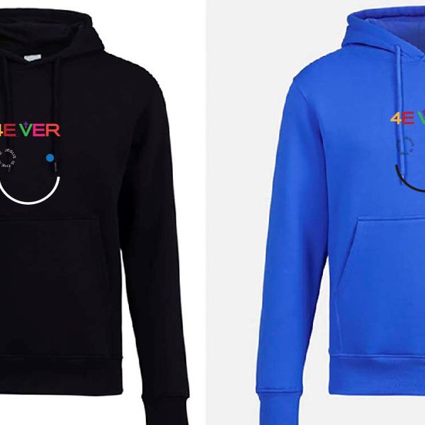 Jesus is the name embroider Hoodies 