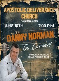 Danny Norman In Concert And Ministering 