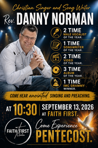 Danny Norman In Concert And Ministering 