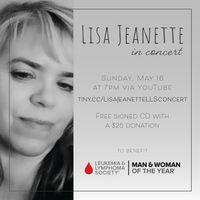Lisa Jeanette Concert Benefiting The Leukemia & Lymphoma Society (LLS)
