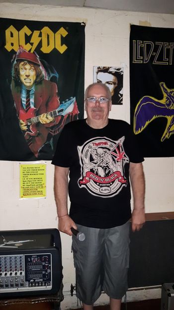 John (Captain  Mainwaring ) is larger than life Bass player. He resides in South Derbyshire with his partner Fiona, and along with Ady is one of the original members of the band from 2001.
