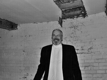 John( Captain Mainwaring) is our larger than life bass player. Having played in many bands ranging from from country to rock. He is also the sound and lights man, taking care of all things p.a connected. Originating from Leicester, he now lives in South Derbyshire with his partner Fiona and cat Kernal.
