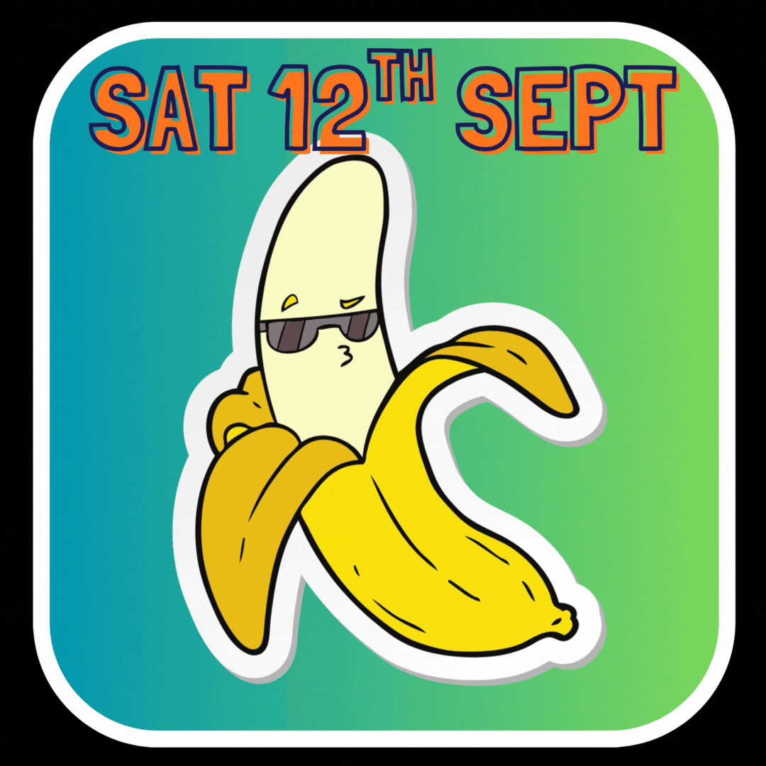 saturday 12th september banans image for go kid music club