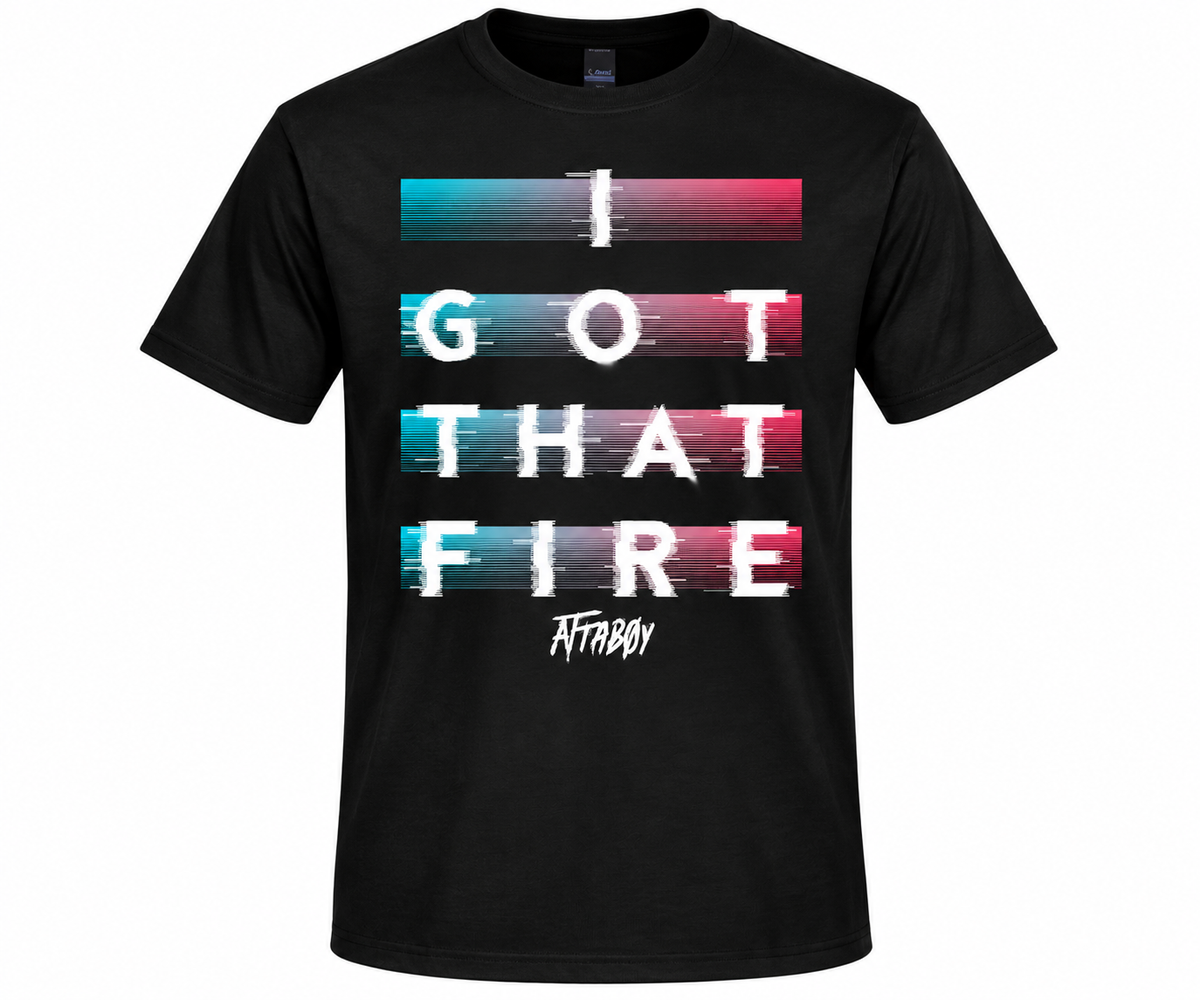 Fire Tee (Black)