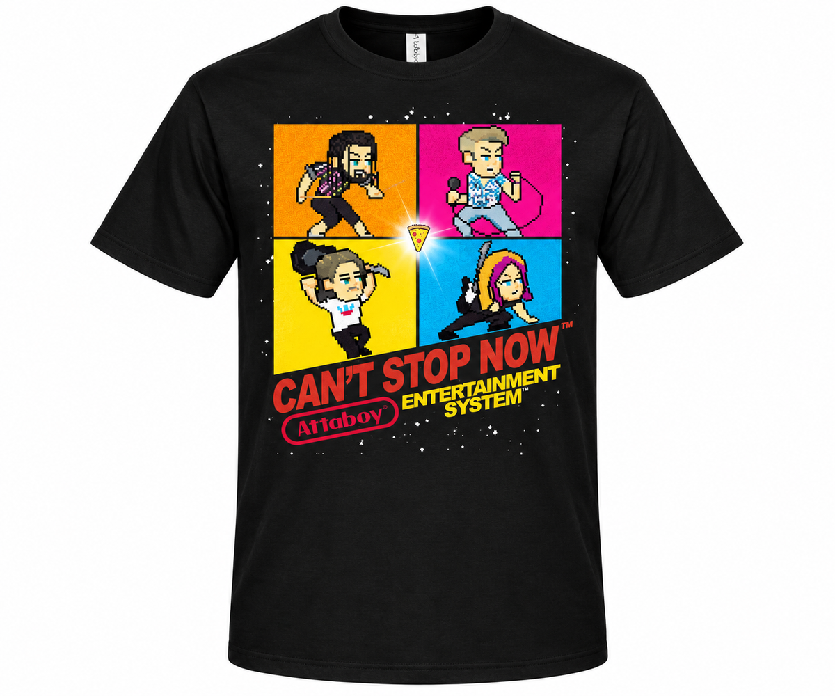Can't Stop Now Tee (Black)