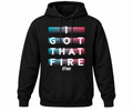 Fire Hoodie (Black)