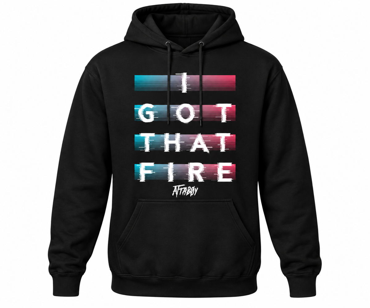 Fire Hoodie (Black)