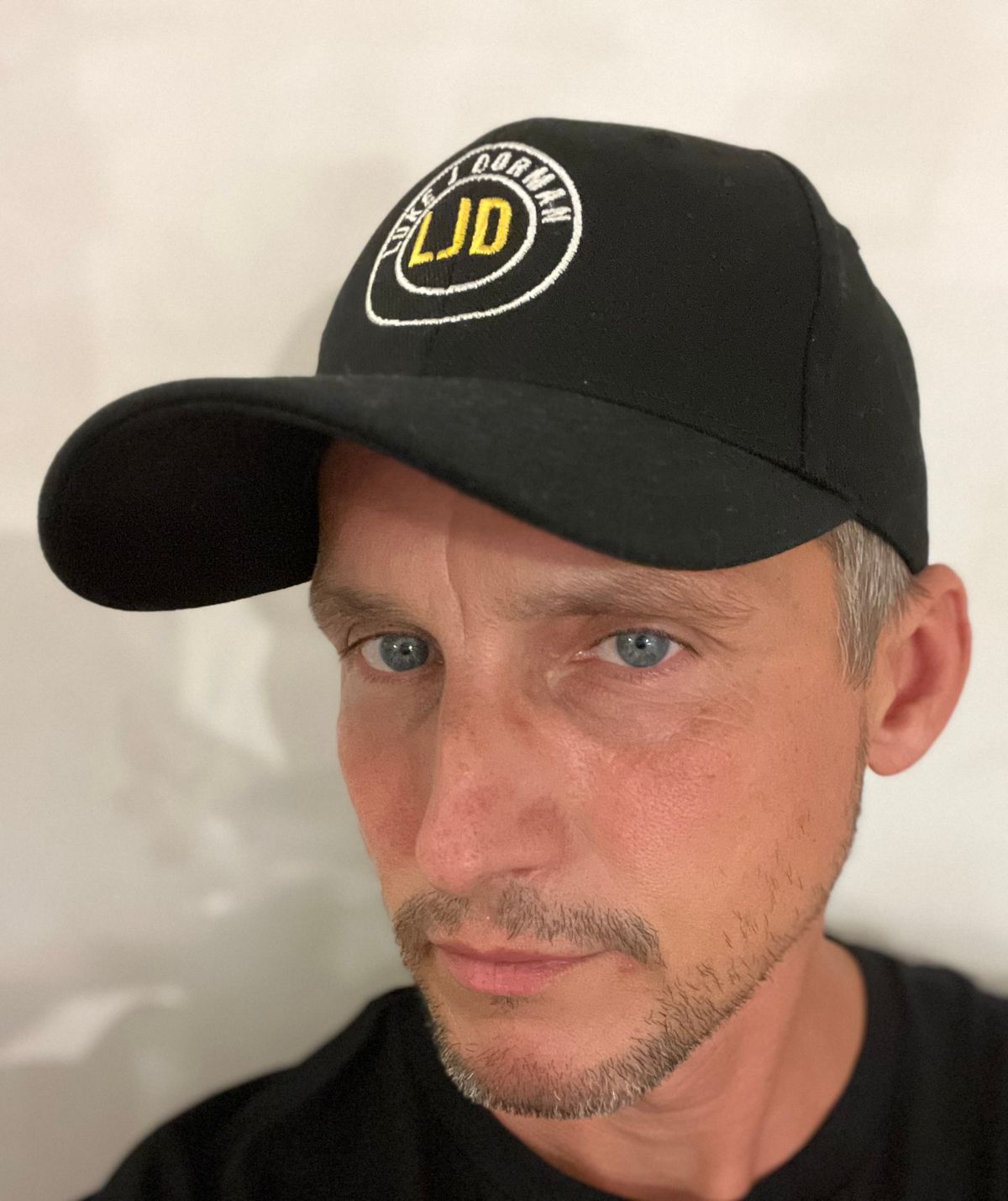 LJD Logo - Black Baseball Caps