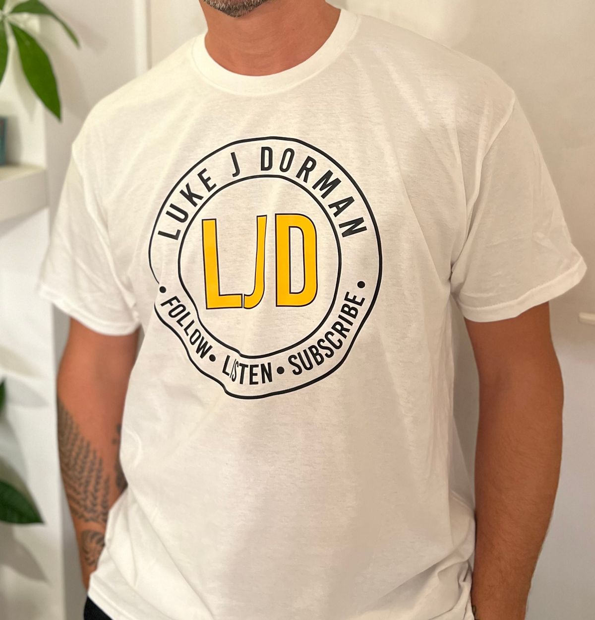 LJD TEE White