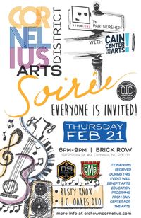 Cornelius Arts District Soiree