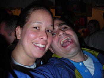 Crazy Carl and Tracy capture the moment!
