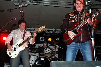Onstage with the band New Blood at the Middle East Downstairs in Cambridge MA.

