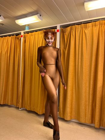 Grace Crugnale as Cassandra, opening night!
